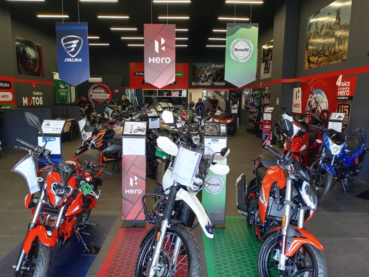 Showroom Elektra Motos